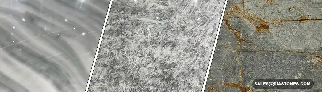 Gray Onyx Slab Collection