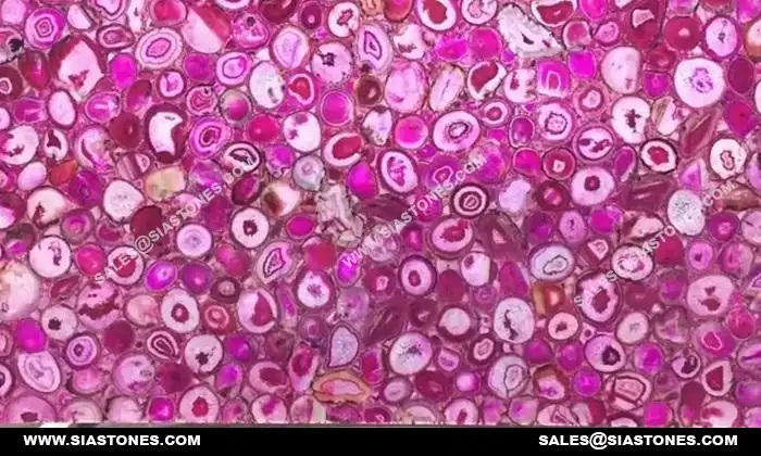Brazilian Pink Agate Slab