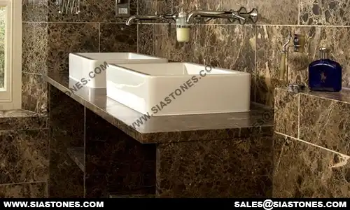 Exotic Marble Bathroom Vanity Top