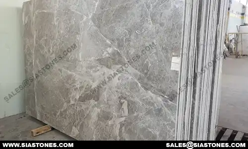 Persian Silk Gray Marble Slab 2