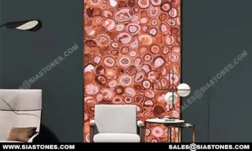 Red Agate Wall