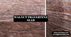 Walnut Travertine Slab Collection