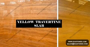 Yellow Travertine Slab Collection