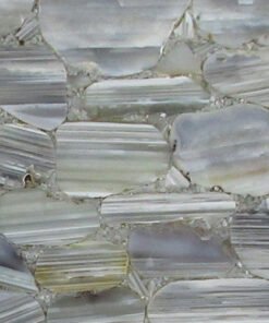 Banded Blue Lace Agate Stone Tile Sample