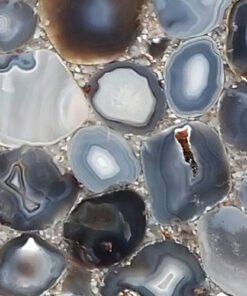 Brazilian Gray Agate Tile Sample