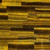 Golden Tiger Eye Gemstone Brick Pattern Tile Sample