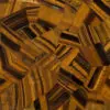 Golden Tiger Eye Gemstone Random Pattern Tile Sample