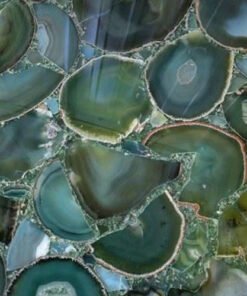 Green Onyx Agate Tile Sample