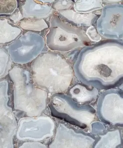 Ice Mint Gray Agate Tile Sample