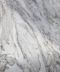 Laybid Wavy White Marble Sample