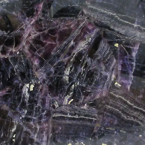 Purple Fluorite Gemstone Tile Sample