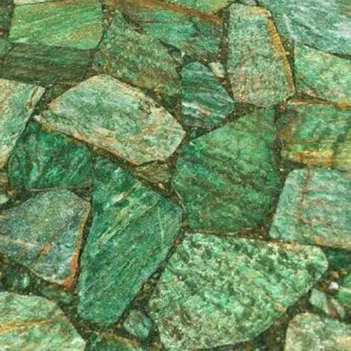 Russian Serpentine Gemstone Tile Sample