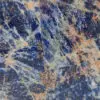 Sodalite Gemstone Vein Blue Tile Sample