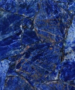 Sodalite Gemstone Waterfall Blue Tile Sample