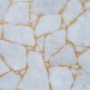 White Quartz Gold Fill Tile Sample