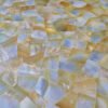 Yellow Mother Of Pearl Random Pattern Tile Sample