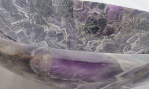 Amethyst Gemstone Wash Basin